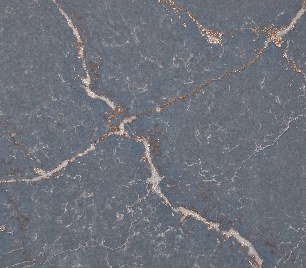 Parisien Bleu composiet keukenblad Silestone